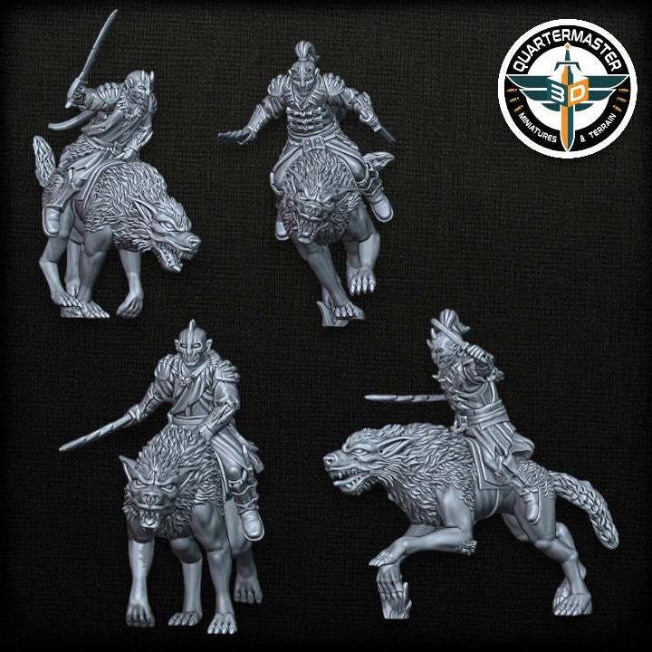 Orc Scouts on Wolves